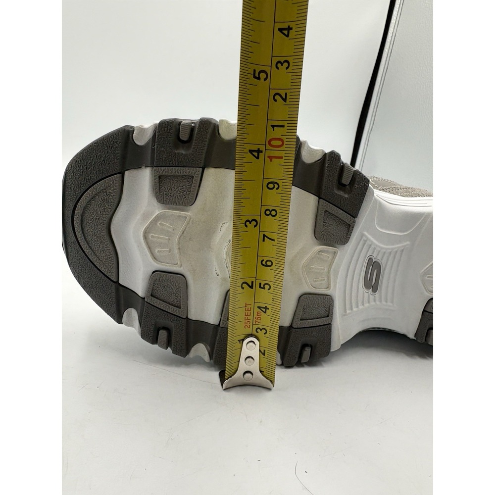 SKECHERS D'Lites Gray Memory Foam Low Top Slip-On Athletic Sneakers Women's 9 - Picture 12 of 13